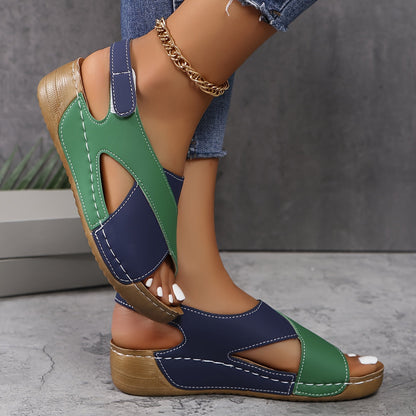 Momount Donna Sandali con Plateau – Zeppa Cinturino alla Caviglia