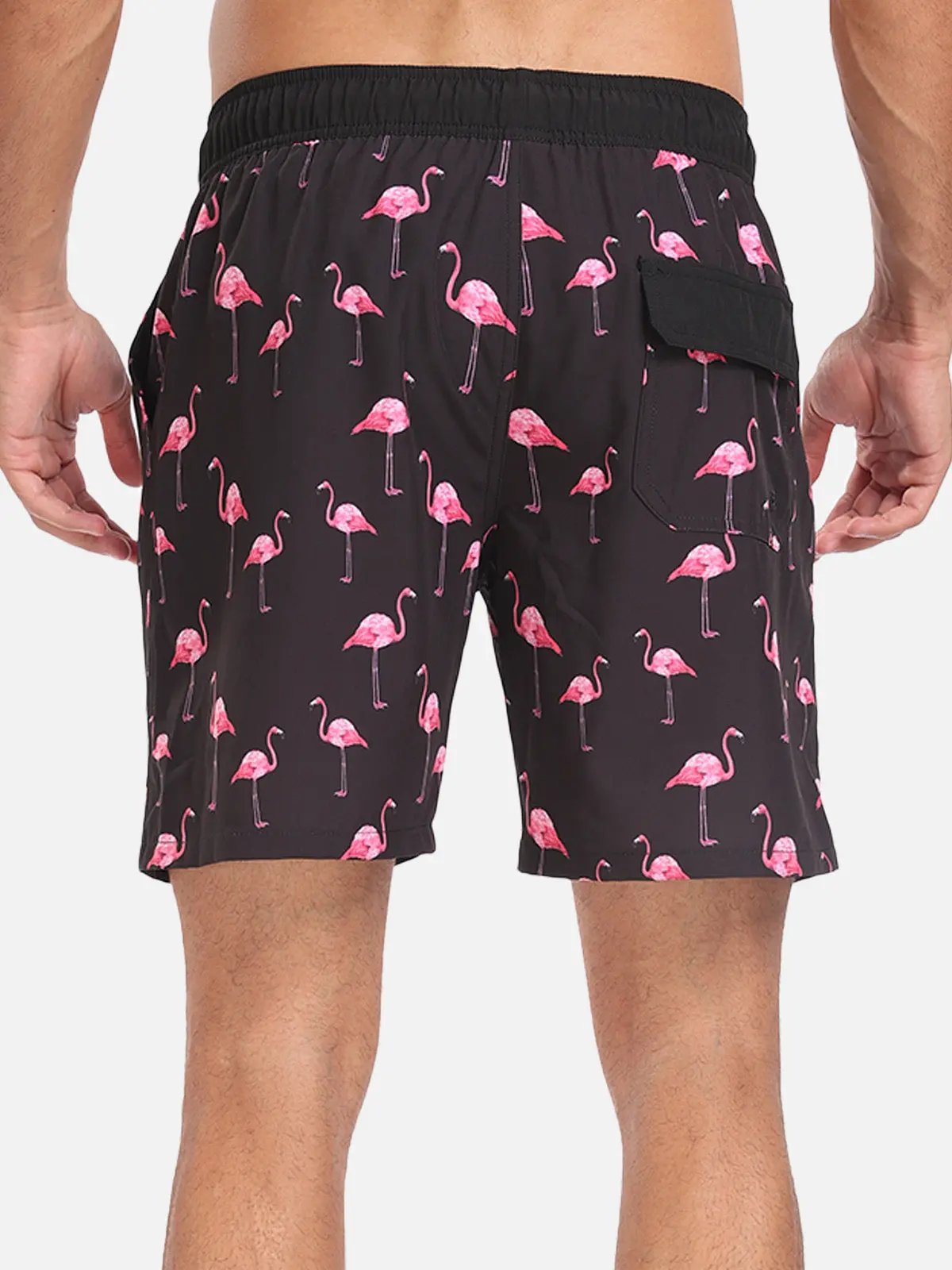 Momount Costume da Bagno Uomo – Stampa Fenicotteri Coulisse Spiaggia Estate