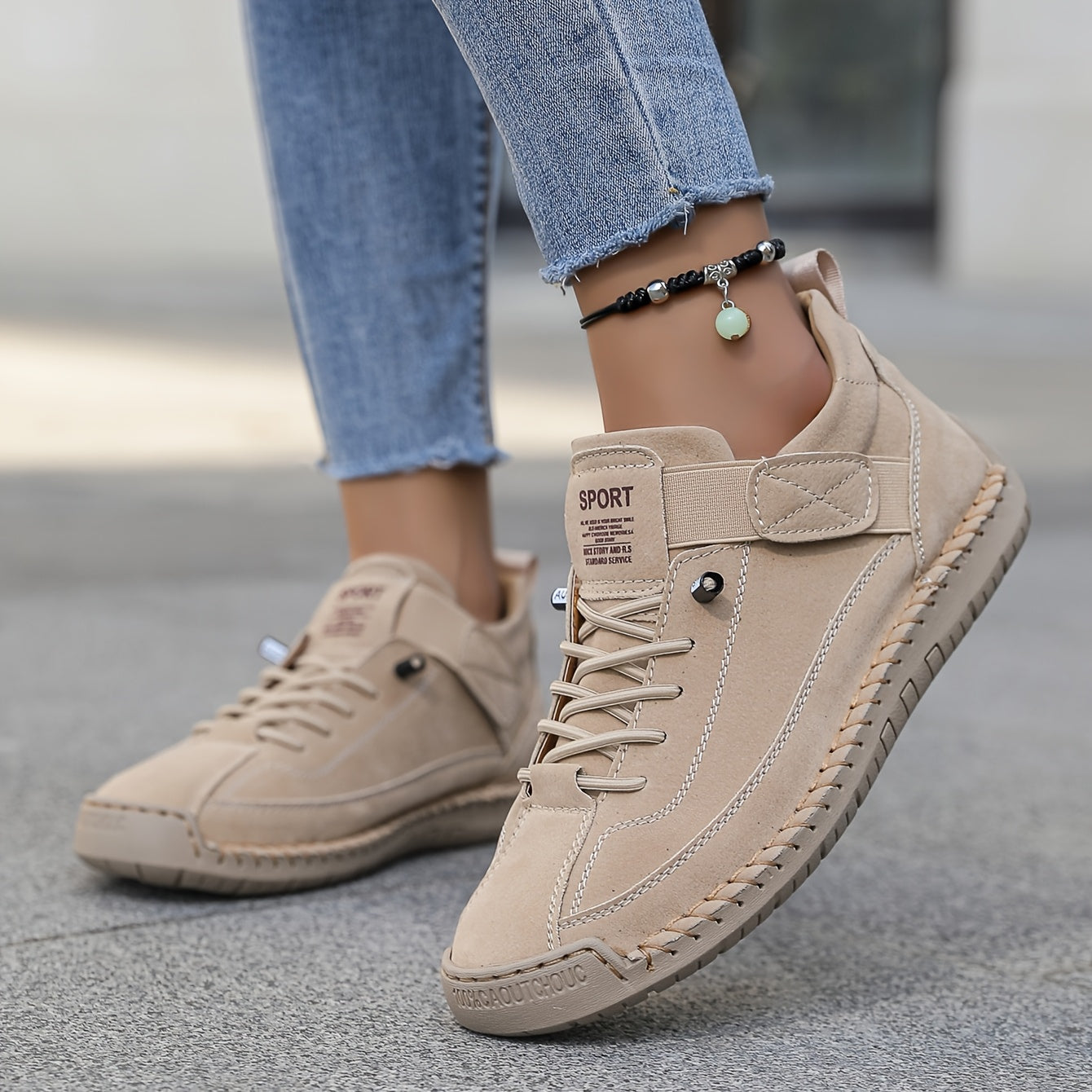 Momount Donna Scarpe Casual da Camminata – Stringate Comfort per Ogni Giorno