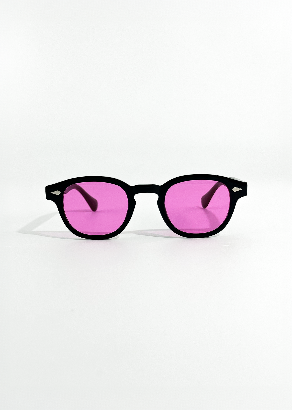 Momount Donna Occhiali da Sole Vintage Rotondi – Lenti Rosa
