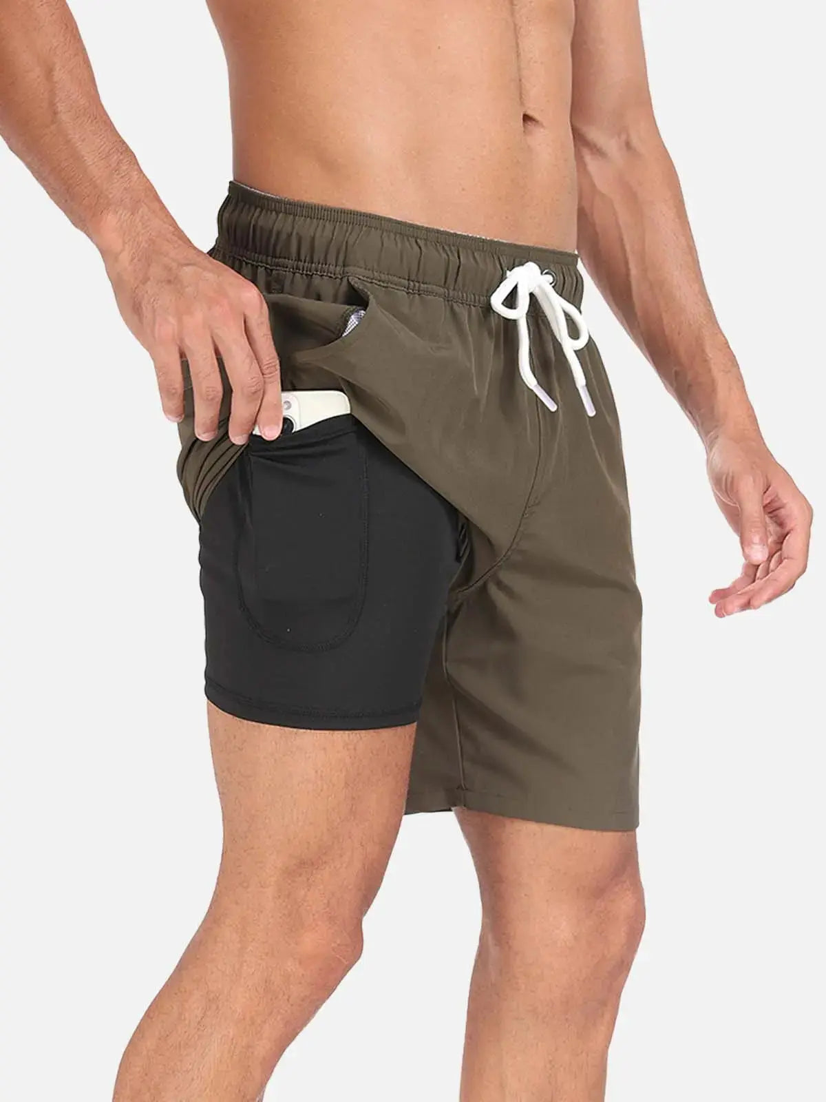 Momount Costume da Bagno Uomo – Coulisse Asciugatura Rapida Estate Spiaggia Elastico