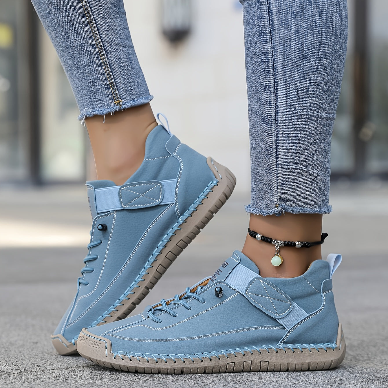 Momount Donna Scarpe Casual da Camminata – Stringate Comfort per Ogni Giorno