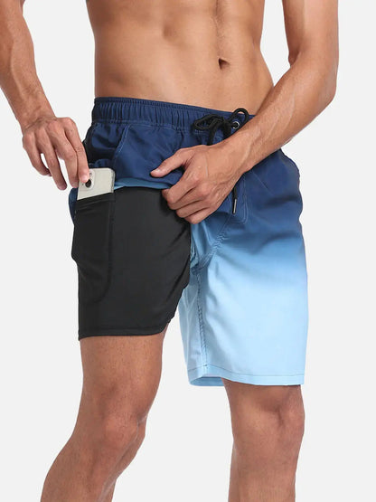 Momount Costume da Bagno Uomo – Coulisse Asciugatura Rapida Estate Spiaggia Elastico