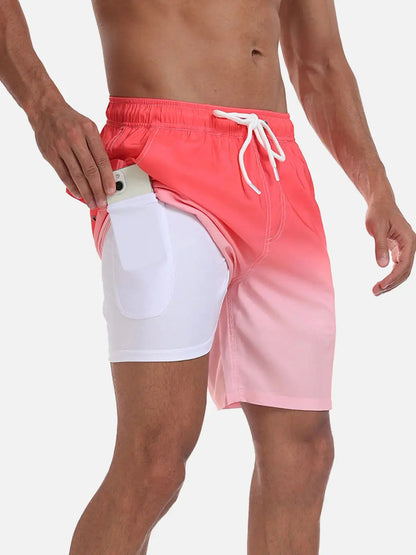Momount Costume da Bagno Uomo – Coulisse Asciugatura Rapida Estate Spiaggia Elastico