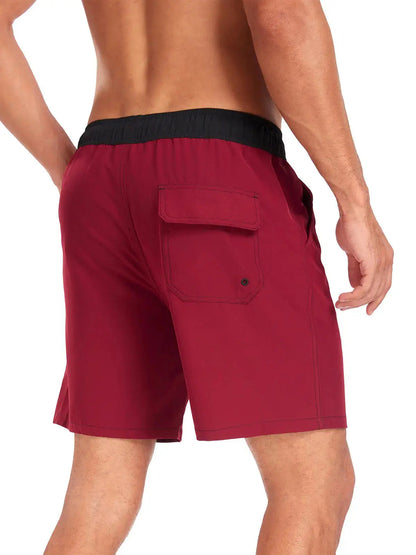 Momount Costume da Bagno Uomo – Coulisse Asciugatura Rapida Estate Spiaggia Elastico