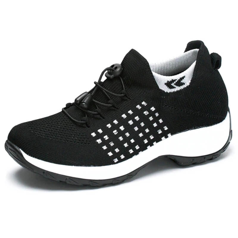 Momount Donna Sneakers Comfort – Maglia Elastica Plateau