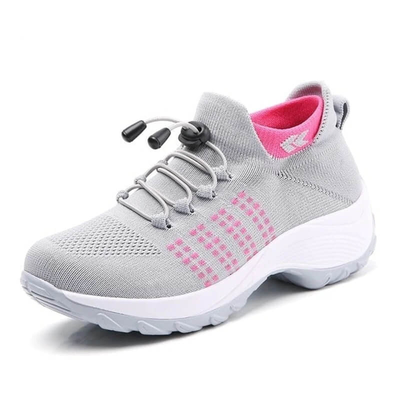Momount Donna Sneakers Comfort – Maglia Elastica Plateau