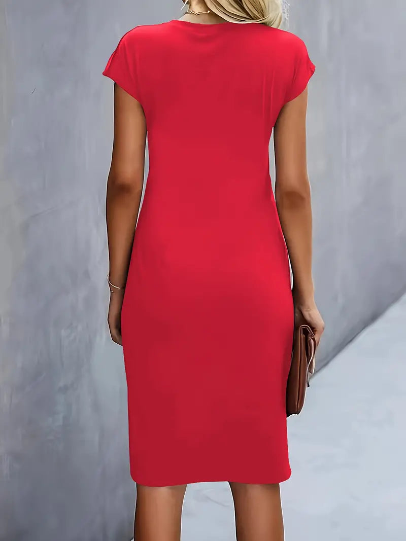Paloma Summer Midi Dress | Elegant, Modern, Refined