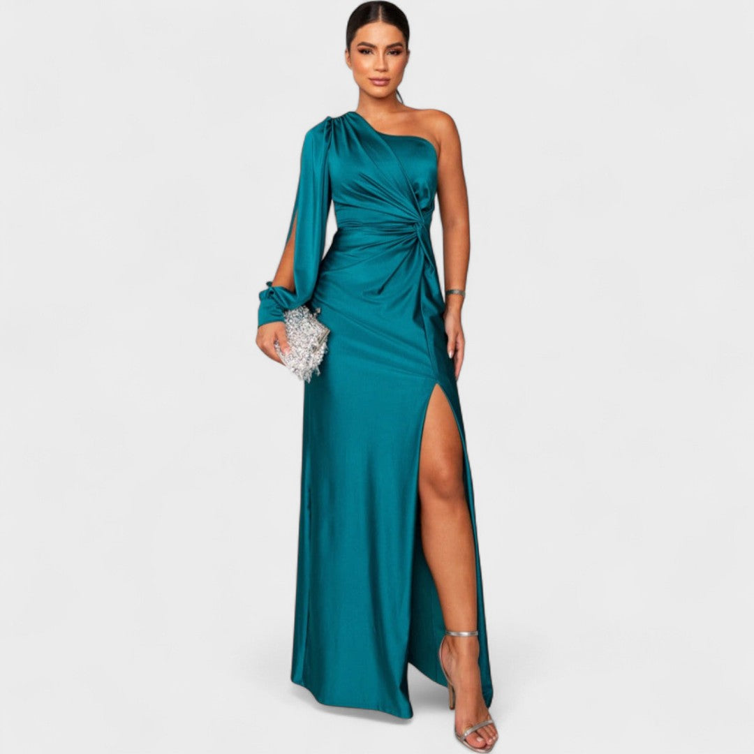 Ella Evening Dress | Sculpted Glamour, Night-Ready