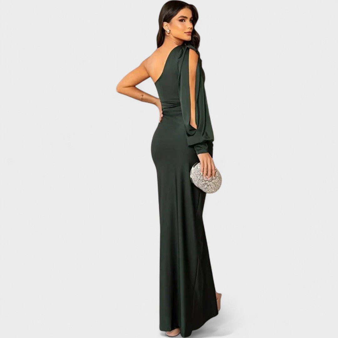 Ella Evening Dress | Sculpted Glamour, Night-Ready