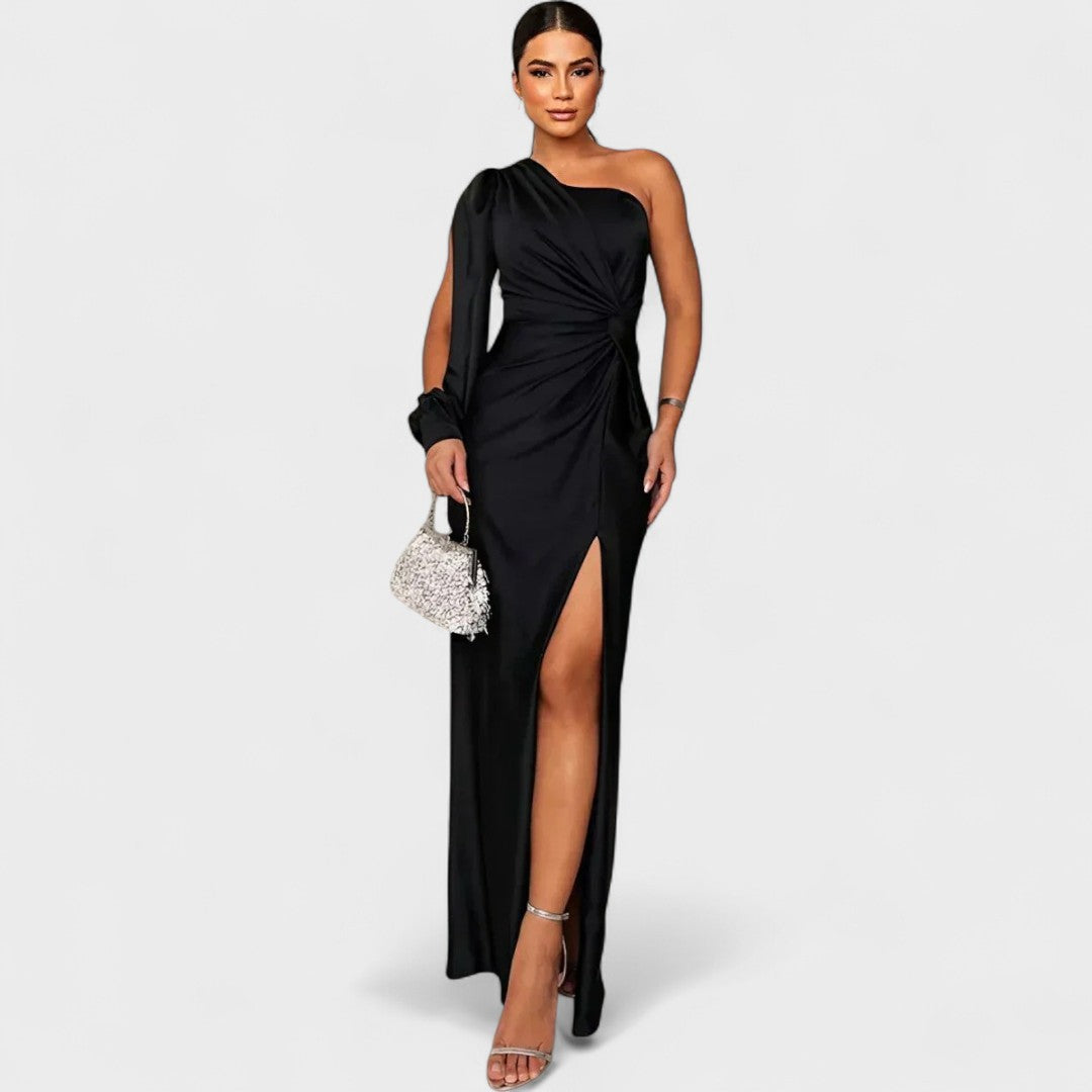 Ella Evening Dress | Sculpted Glamour, Night-Ready
