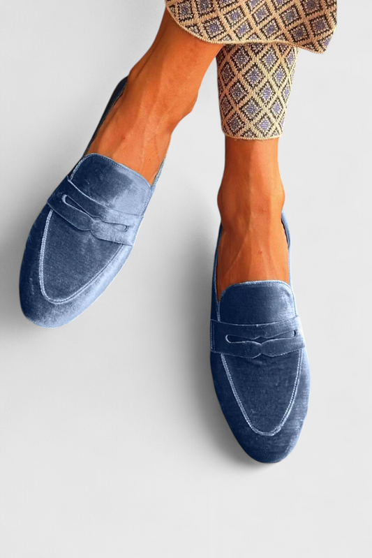 Mocassini donna penny slip-on a punta tonda e profilo basso – per outfit quotidiani e smart casual