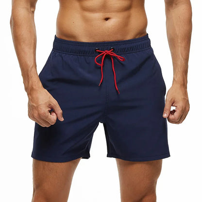 Momount Costume da Bagno Uomo – Vita Elastica Fodera in Rete Coulisse Tasca