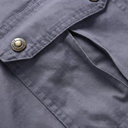 Momount Uomo Pantaloncini Cargo – Multi-Tasca Zip Anelli a D Lunghezza al Ginocchio Tattici
