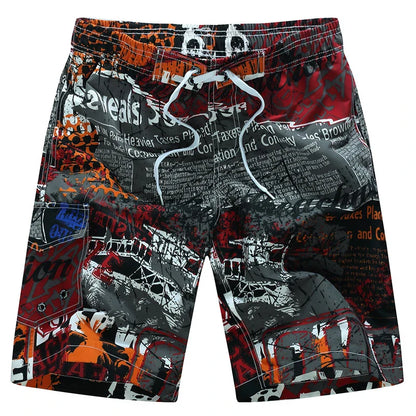 Momount Costume da Bagno Uomo – Stampa Geometrica Coulisse Lunghezza al Ginocchio Surf