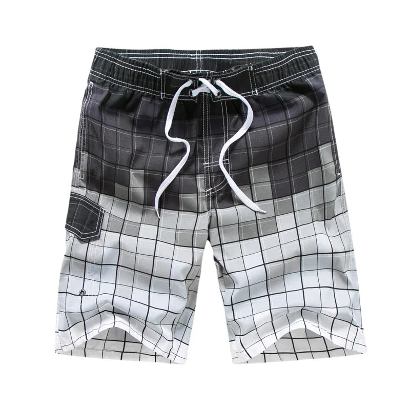 Momount Costume da Bagno Uomo – Stampa Geometrica Coulisse Lunghezza al Ginocchio Surf