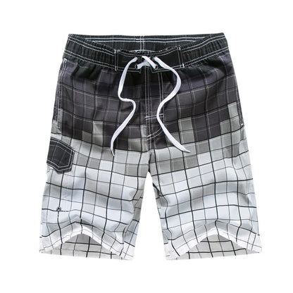 Momount Costume da Bagno Uomo – Stampa Geometrica Coulisse Lunghezza al Ginocchio Surf
