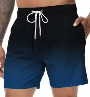 Momount Costume da Bagno Uomo – Sfumato Coulisse Asciugatura Rapida Spiaggia Estate