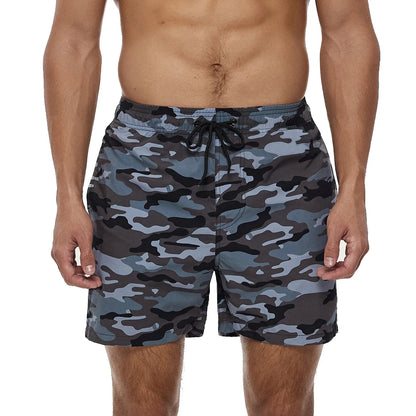Momount Costume da Bagno Uomo – a Righe Coulisse Asciugatura Rapida Estate Spiaggia