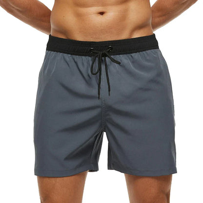 Momount Costume da Bagno Uomo – Vita Elastica Fodera in Rete Coulisse Tasca