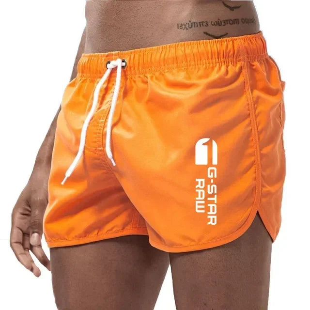 Momount Costume da Bagno Uomo – Coulisse Asciugatura Rapida Slim Fit Vita Elastica