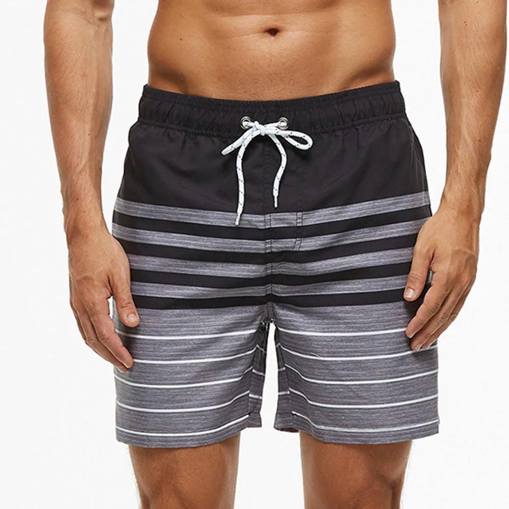Momount Costume da Bagno Uomo – Stampa Kiwi Coulisse Asciugatura Rapida Lunghezza Media