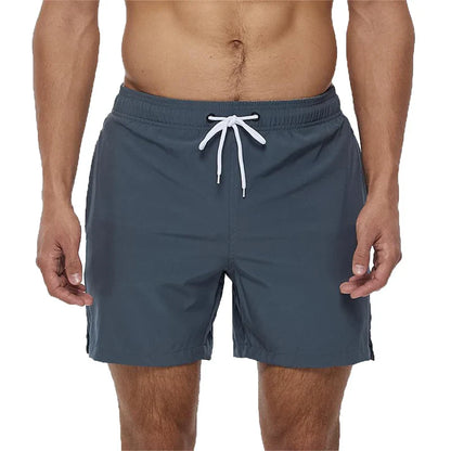 Momount Costume da Bagno Uomo – Vita Elastica Fodera in Rete Coulisse Tasca