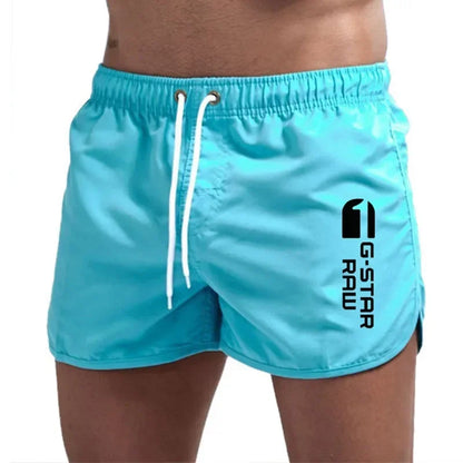 Momount Costume da Bagno Uomo – Coulisse Asciugatura Rapida Slim Fit Vita Elastica