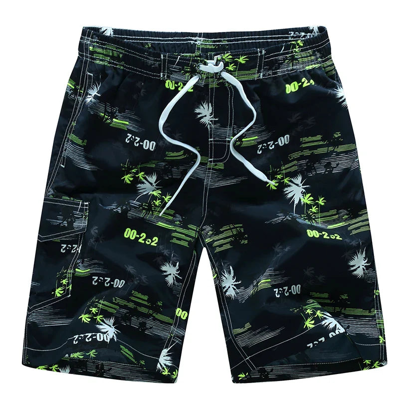 Momount Costume da Bagno Uomo – Stampa Geometrica Coulisse Lunghezza al Ginocchio Surf
