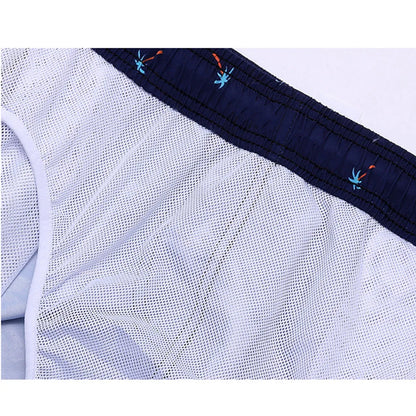 Momount Costume da Bagno Uomo – Stampa Kiwi Coulisse Asciugatura Rapida Lunghezza Media