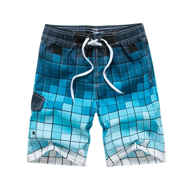 Momount Costume da Bagno Uomo – Stampa Geometrica Coulisse Lunghezza al Ginocchio Surf