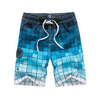 Momount Costume da Bagno Uomo – Stampa Geometrica Coulisse Lunghezza al Ginocchio Surf