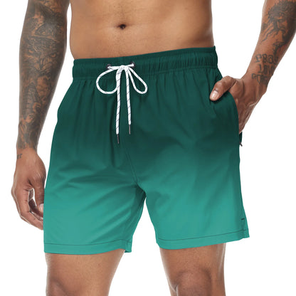 Momount Costume da Bagno Uomo – Sfumato Coulisse Asciugatura Rapida Spiaggia Estate