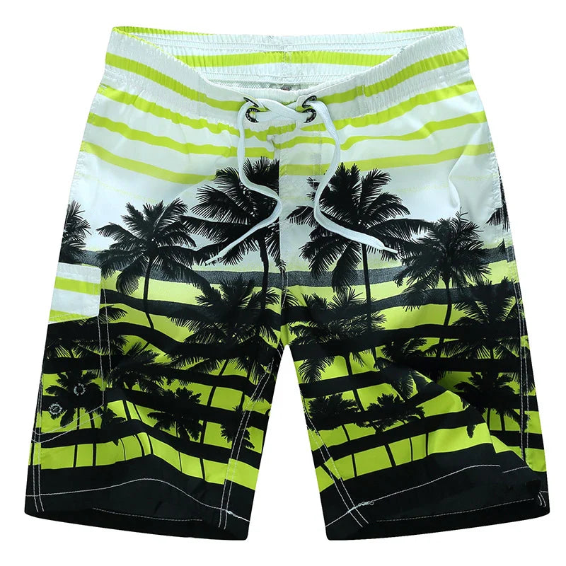 Momount Costume da Bagno Uomo – Stampa Geometrica Coulisse Lunghezza al Ginocchio Surf