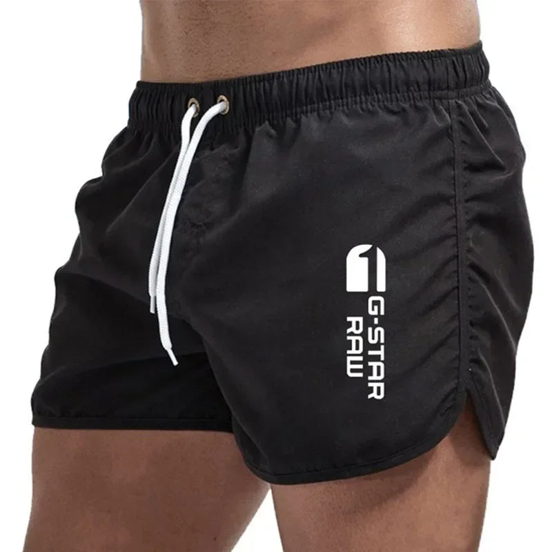 Momount Costume da Bagno Uomo – Coulisse Asciugatura Rapida Slim Fit Vita Elastica