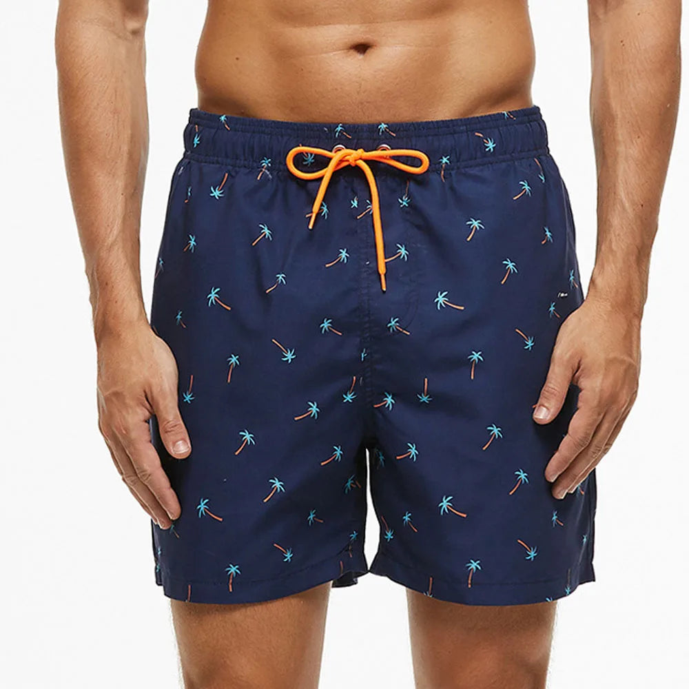 Momount Costume da Bagno Uomo – Stampa Kiwi Coulisse Asciugatura Rapida Lunghezza Media