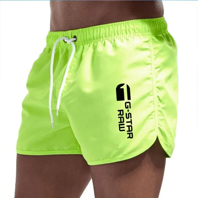 Momount Costume da Bagno Uomo – Coulisse Asciugatura Rapida Slim Fit Vita Elastica