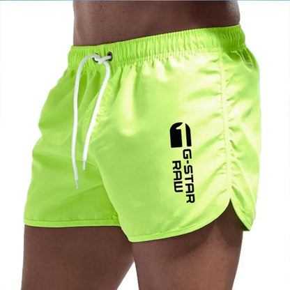 Momount Costume da Bagno Uomo – Coulisse Asciugatura Rapida Slim Fit Vita Elastica
