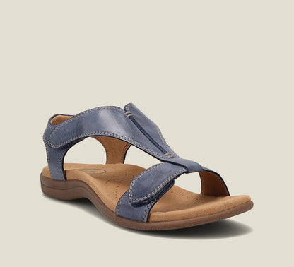 Momount Donna Sandali Ortopedici – Pelle con Velcro Supporto dell'Arco da Passeggio