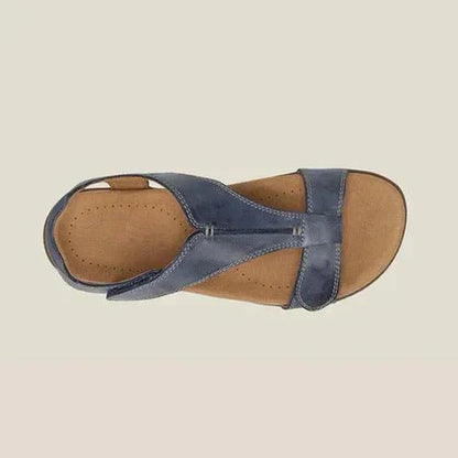 Momount Donna Sandali Ortopedici – Pelle con Velcro Supporto dell'Arco da Passeggio
