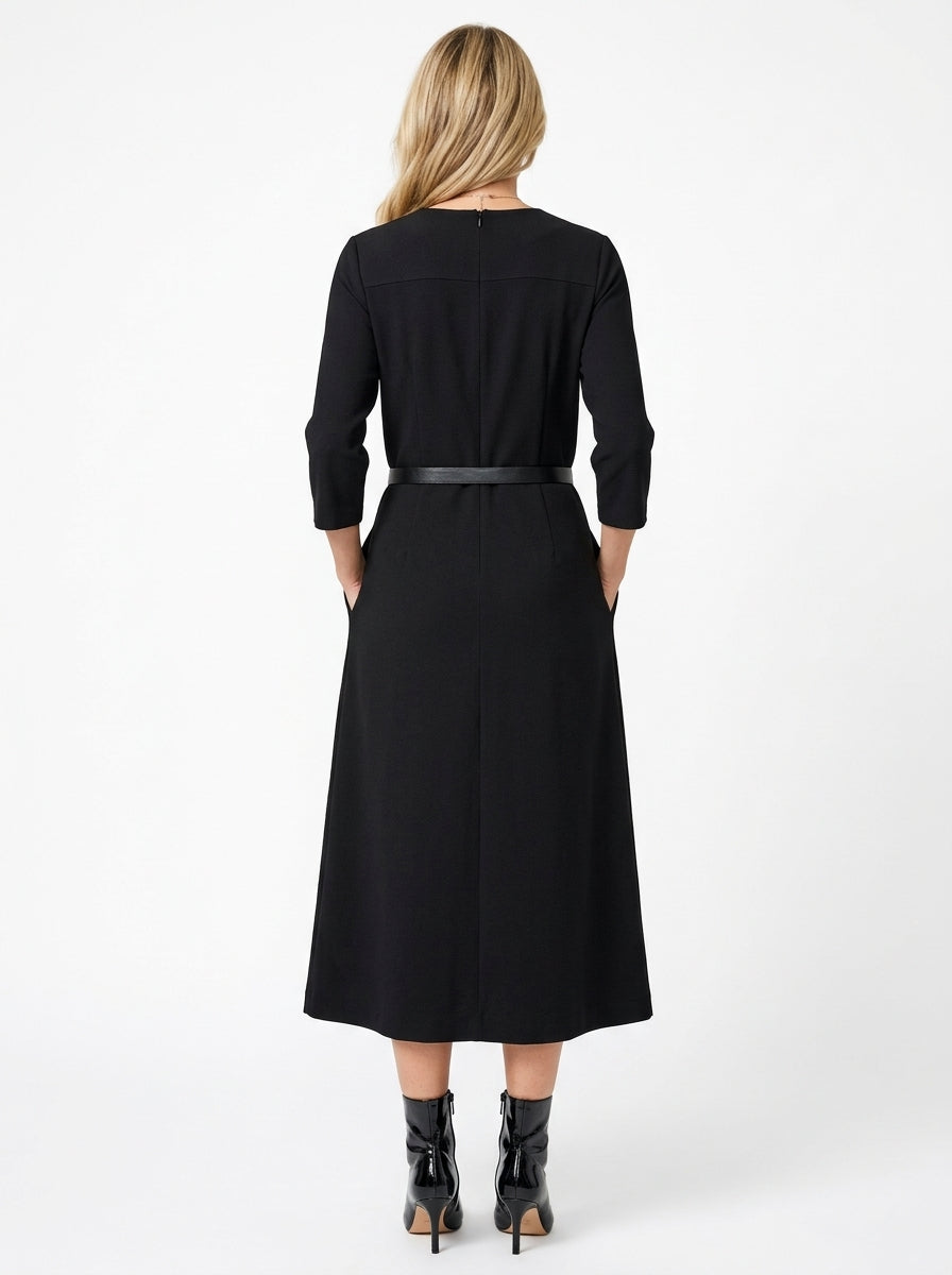 Isabel Minimalist Dress - Back View
