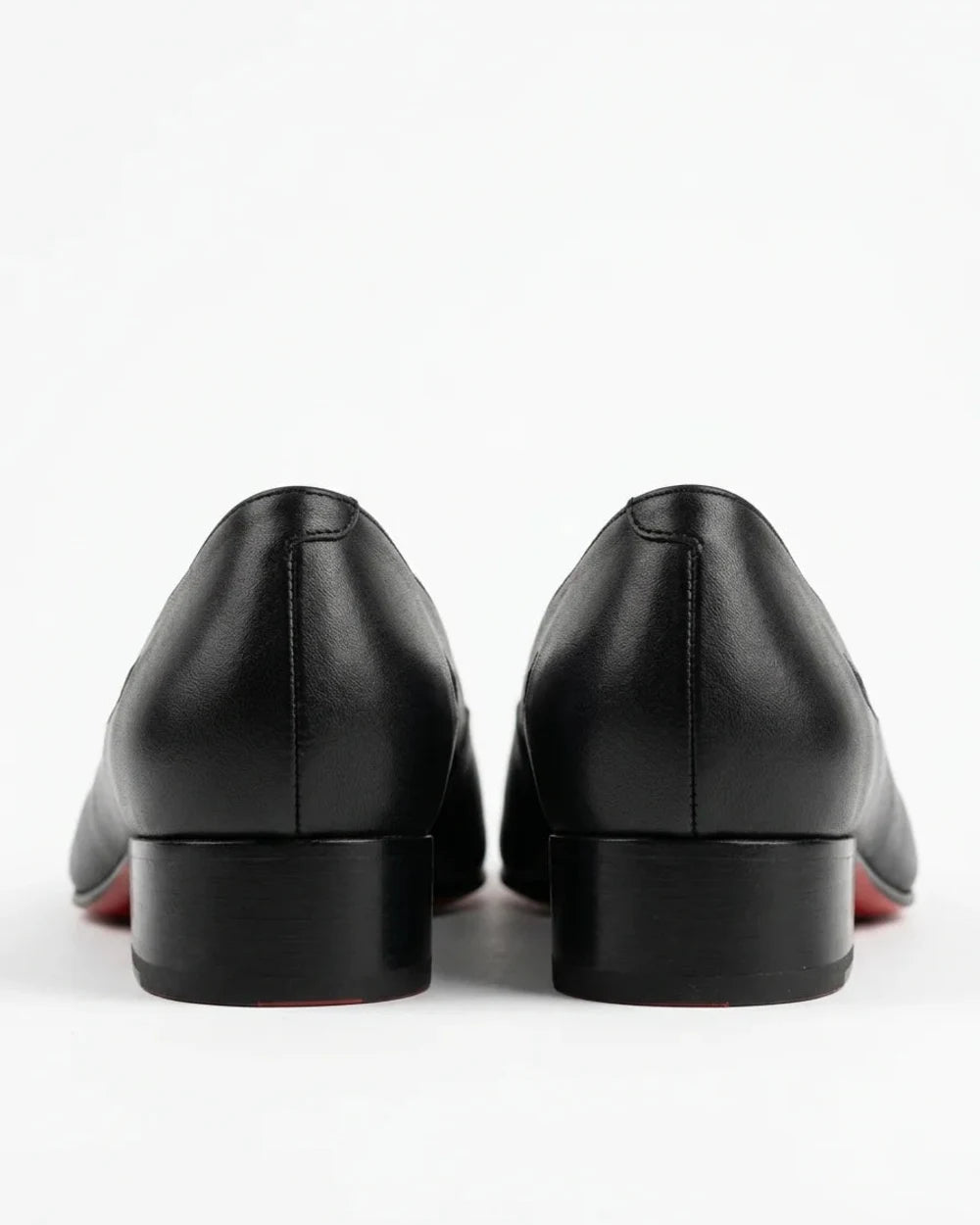Momount Women’s Block Heel Pumps – Pointed Toe Office — flats-for-women-closed-toe-slip-on-black-06-reference-view.webp