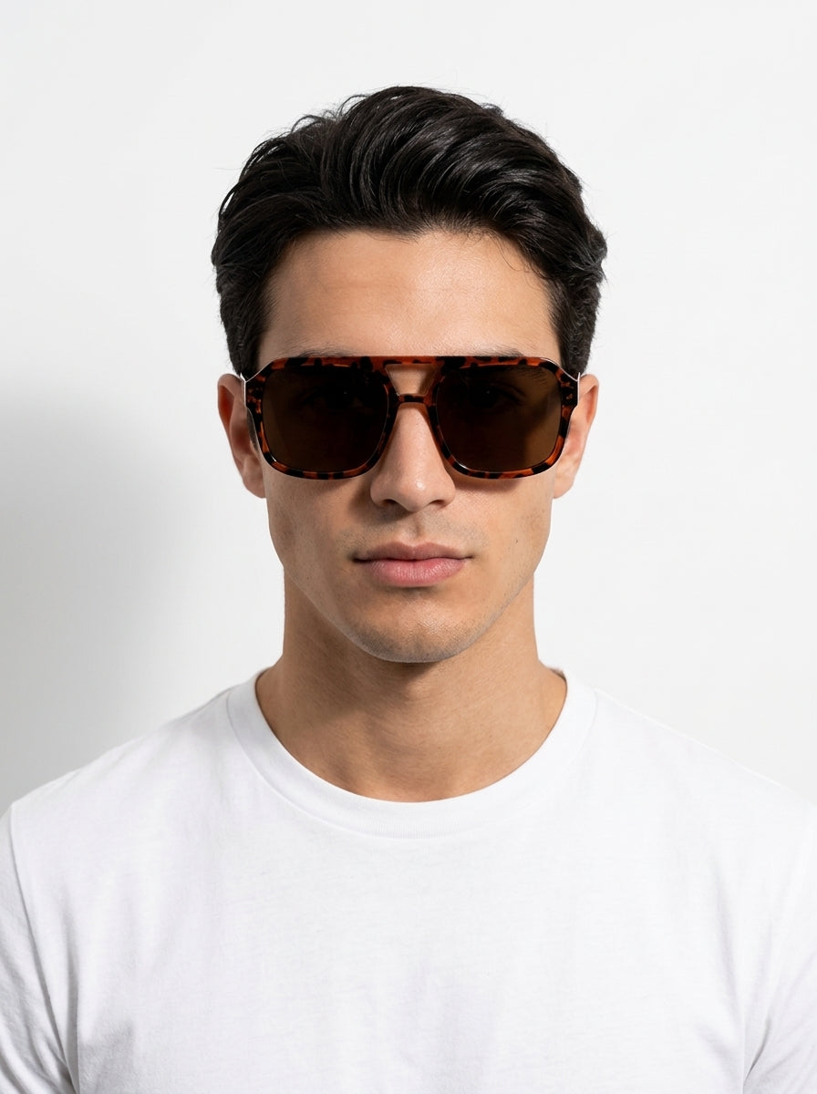 Momount Donna Occhiali da Sole Aviator Vintage – Tartaruga