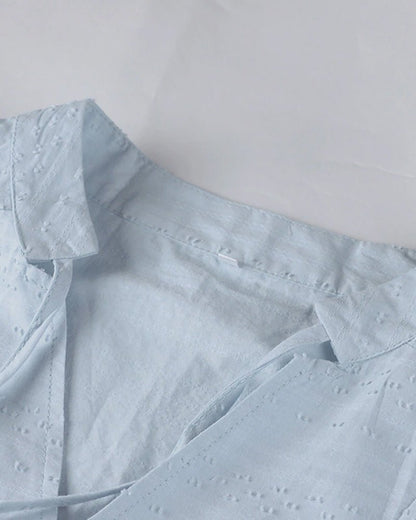 Momount Donna Abito Tunica da Spiaggia in Cotone – Scollo a V con Cappuccio