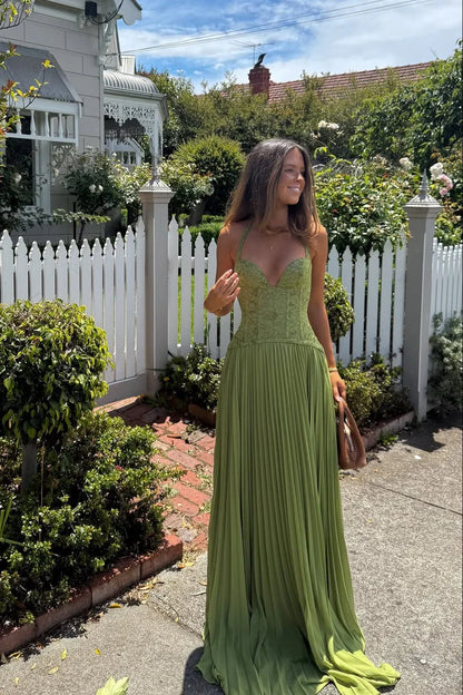 Cosima | Vestito Maxi Elegante in Raso Monospalla Mantellina Senza Maniche da Sera