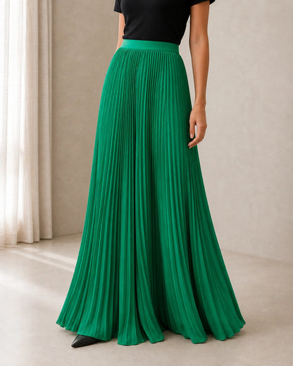 Gonna maxi donna plissettata e fluttuante — image 9