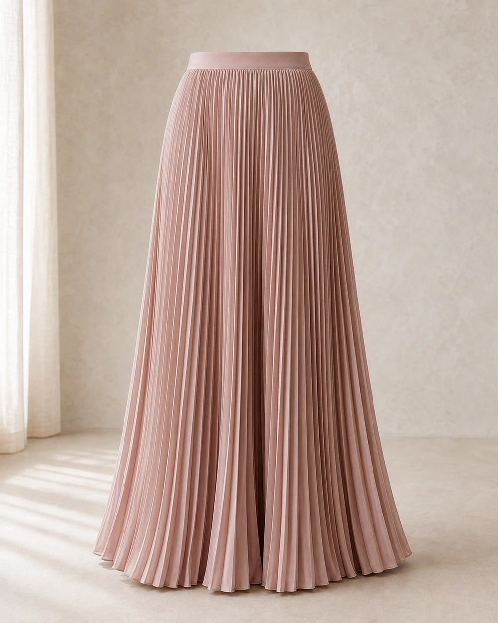 Gonna maxi donna plissettata e fluttuante — image 8